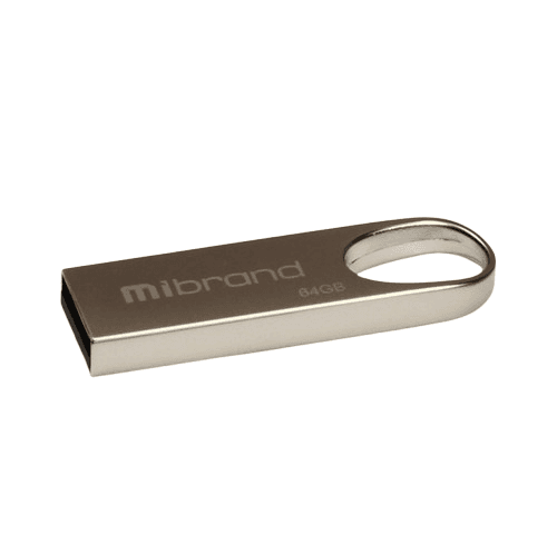 Флеш пам'ять флешка Flash Mibrand Irbis 64Gb USB 2.0 Silver (MI2.0/IR64U3S)
