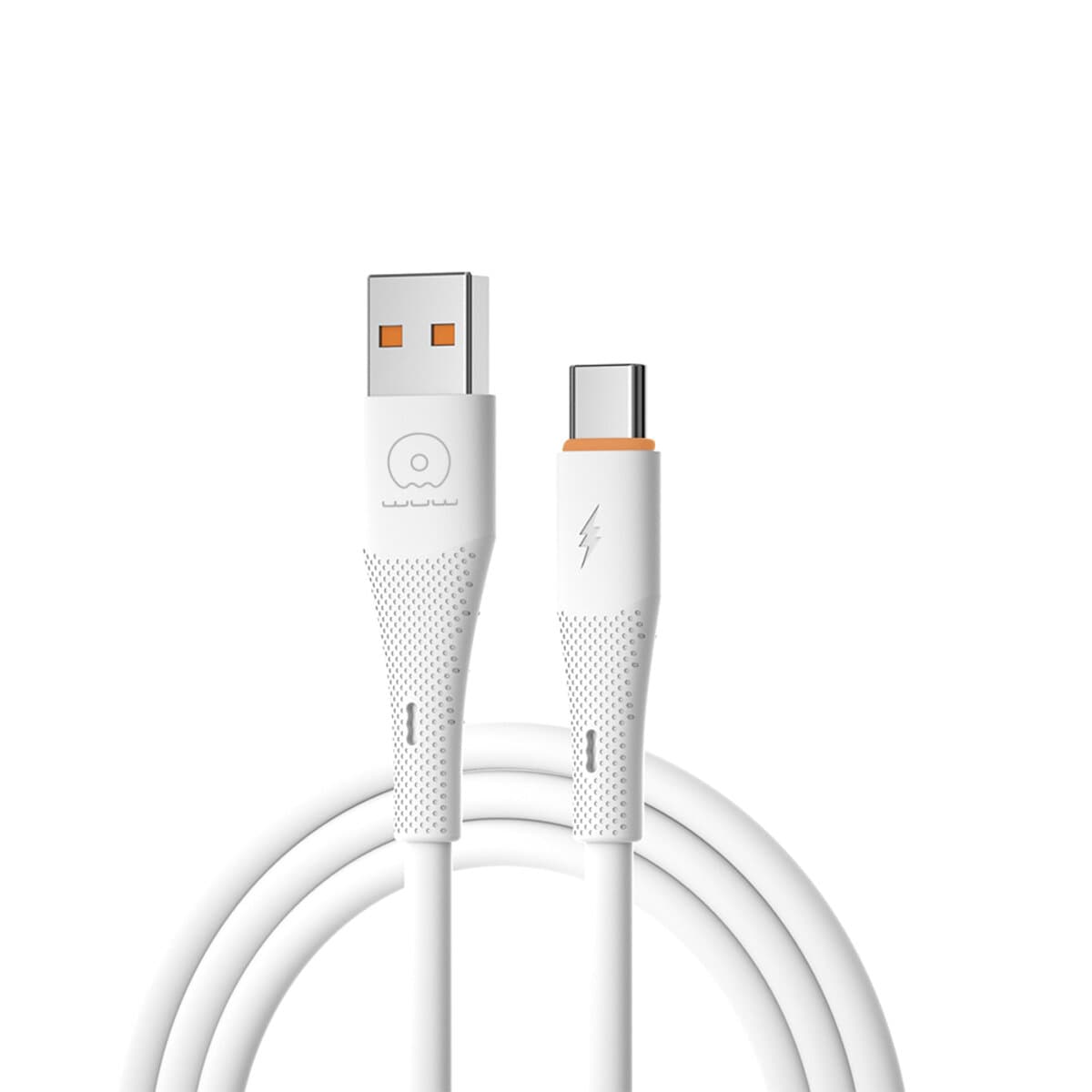 Кабель WUW-X224/TPC USB to Type-C 2.4A 1m White (WUW-X224/TPC)