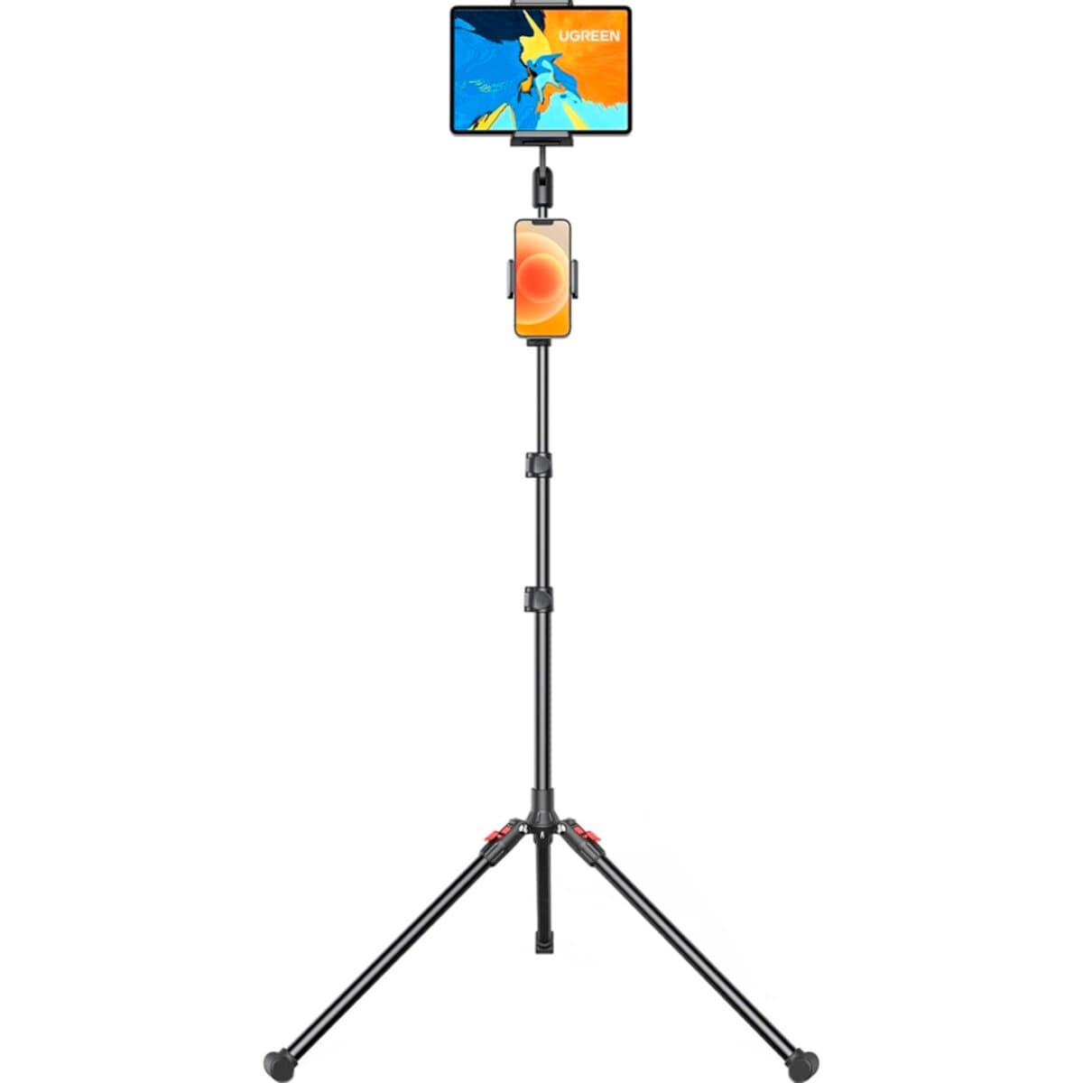 Штатив трипод для телефону і планшета UGREEN LP585 Tablet and Phone Tripod Stand Black (UGR-15647)