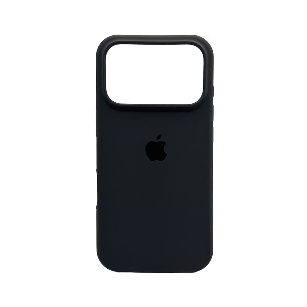 Защитный чехол-накладка Silicone Full Case AA Open Cam для Apple iPhone 17 Pro Max Dark Grey (FullOpeAAi17PM-12)