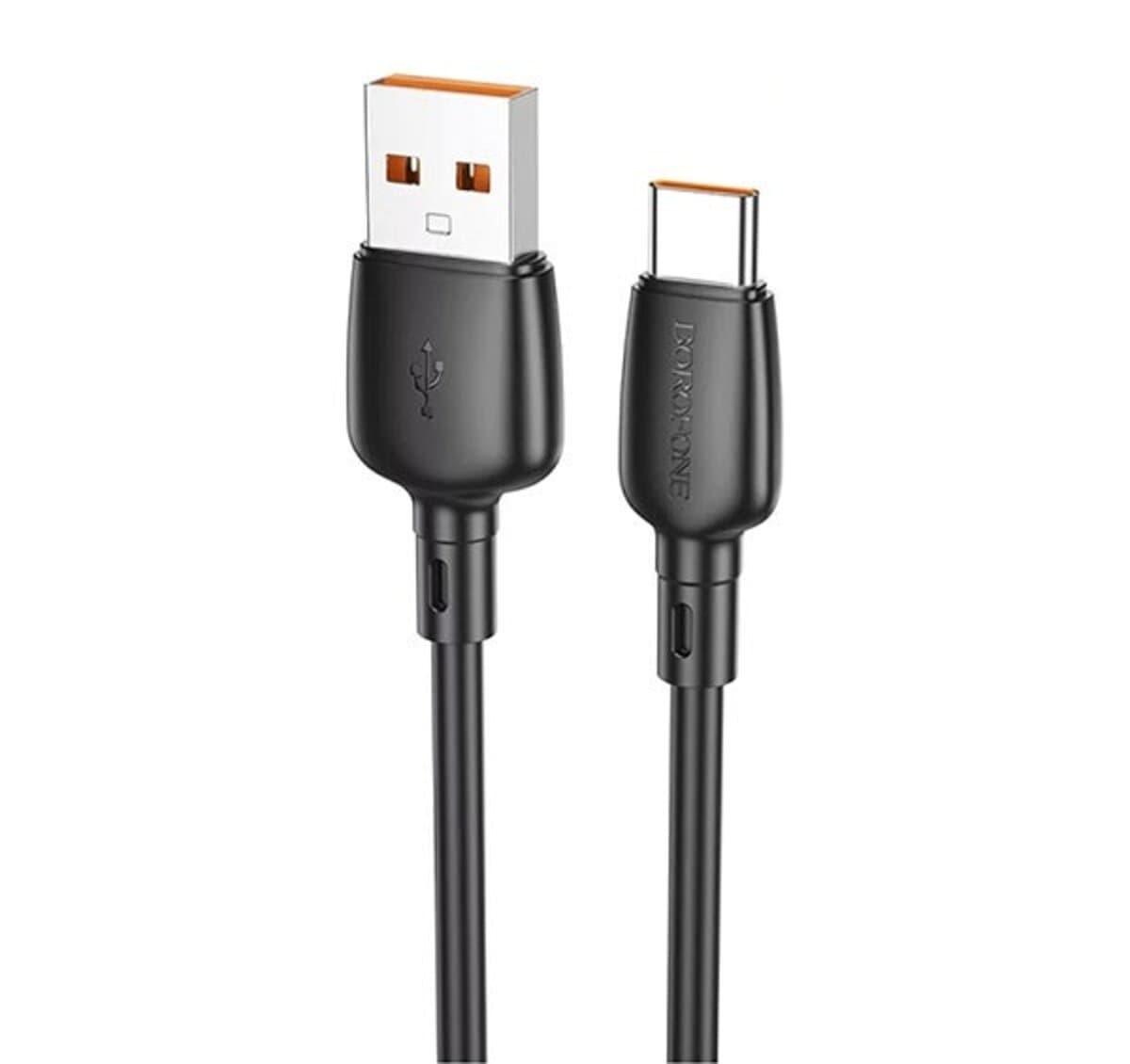 Кабель BOROFONE BX93 Super power 100W charging data cable USB to Type-C 1m Black