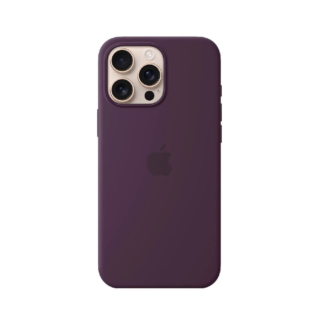 Защитный чехол-накладка Silicone Full Case AAA MagSafe IC для iPhone 16 Pro Max Purple (Orig16PMPurple)