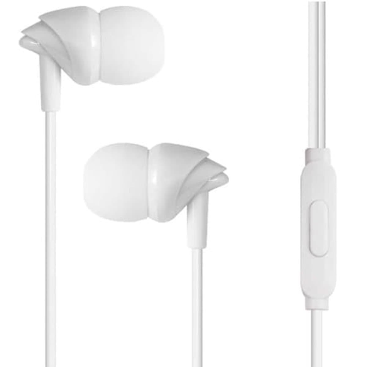 Проводные наушники Usams EP-39 In-ear Plastic Earphone 1.2м 3.5мм White (HSEP3902)