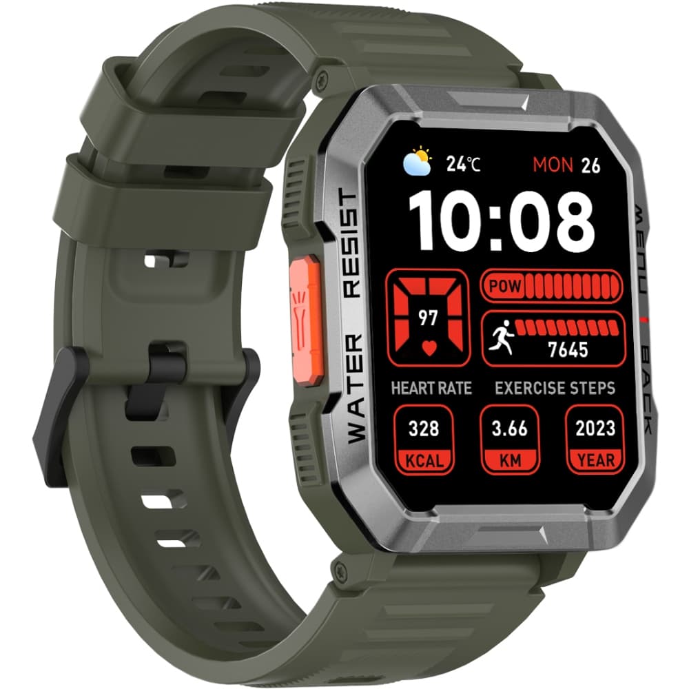 Смарт-годинник Blackview W60 2.01'' 900mAh IP68 Green