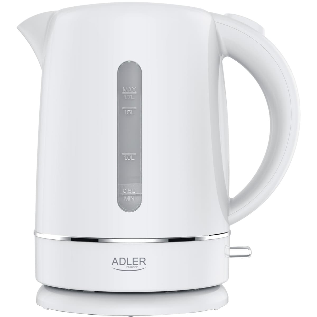 Електрочайник Adler AD 1385 2200W 1.7л автовимикання пластик White (AD1385W)