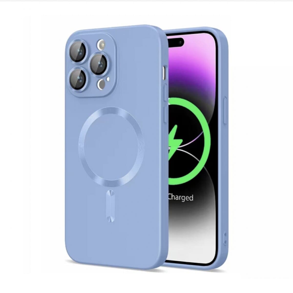 Захисний чохол-накладка Cosmic Frame MagSafe Color для Apple iPhone 14 Sierra Blue (FrMgColiP14SierraBlue)