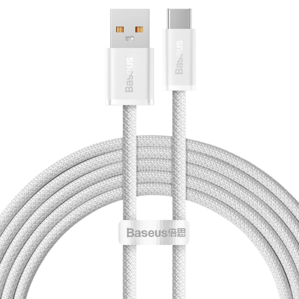 Кабель Baseus Dynamic Series Fast Charging Data Cable USB to Type-C 100W 1m White (CALD000602)