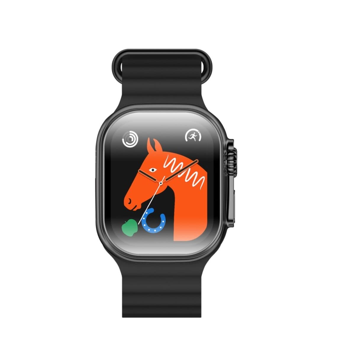 Смарт-годинник W&O X10 Ultra 3 IP67 2.02'' BT5.2 300mAh Black (WOX10U3BL)