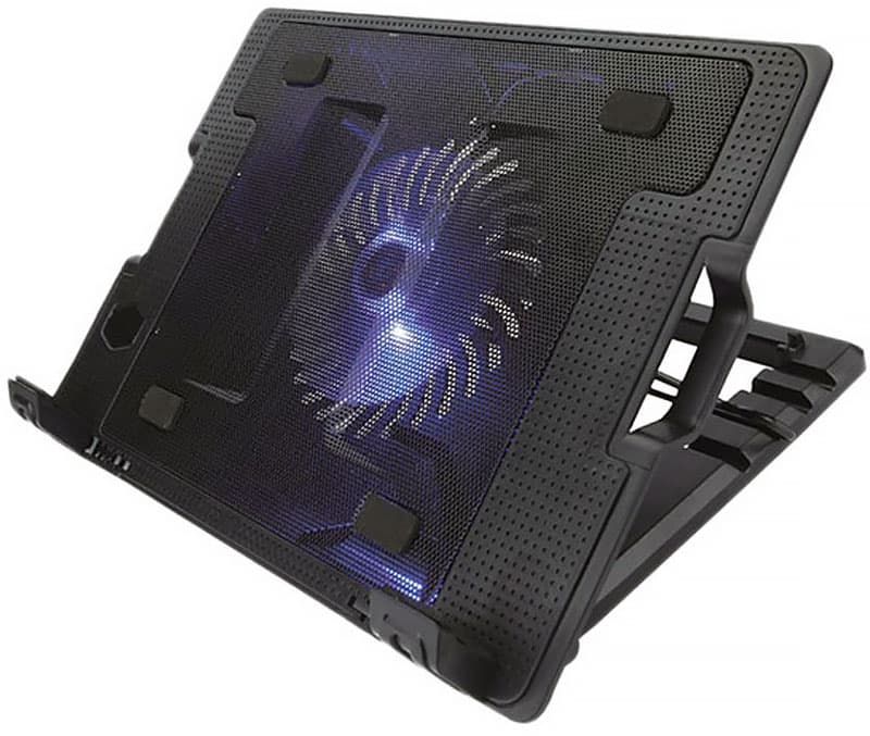 Підставка з вентилятором для ноутбука Crown CMLS-926 USB Black