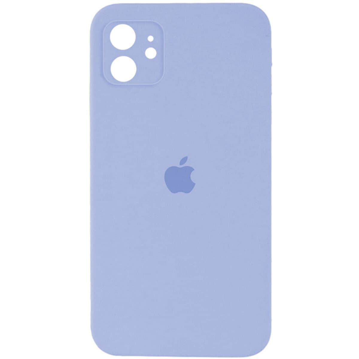 Защитный чехол-накладка Silicone Full Case AA Camera Protect для Apple iPhone 12 Lilac (FullAAi12-5)