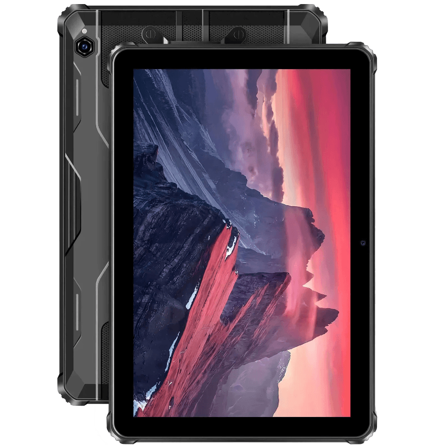 Захищений водонепроникний планшет Oukitel RT9 10.1'' HD 6GB 256GB T606 11000mAh 16+16Мп IP69K LTE Black