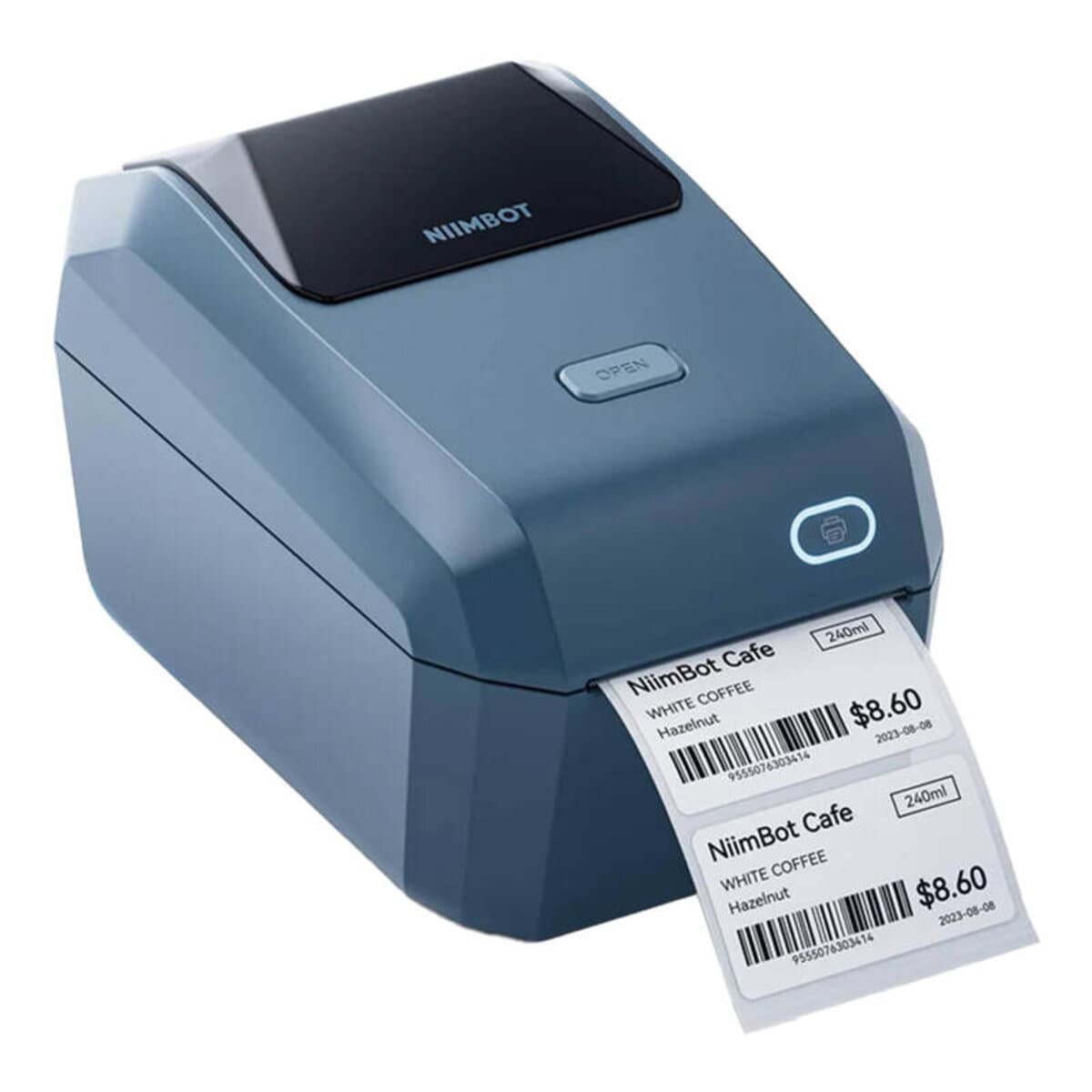 Термопринтер для друку наклейок стікерів NIIMBOT K3_W Bluetooth USB WI-FI Space Blue (1AE10121608)