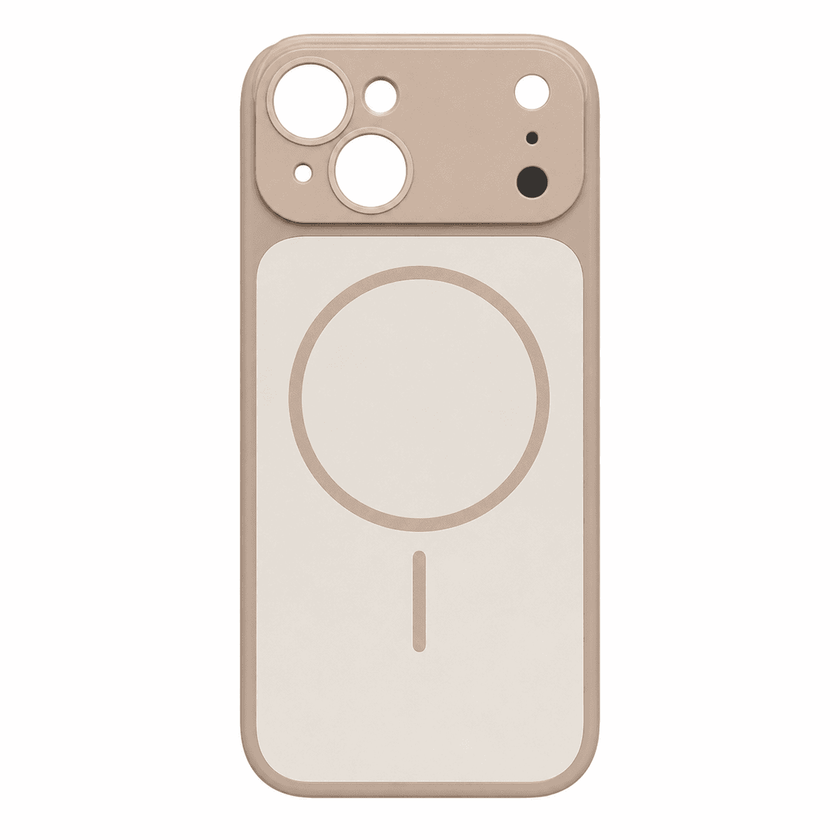 Захисний чохол-накладка Silicone Creative Variation Case MAG COVER Apple iPhone 15 Gold of the desert (MagCOViP15-3)