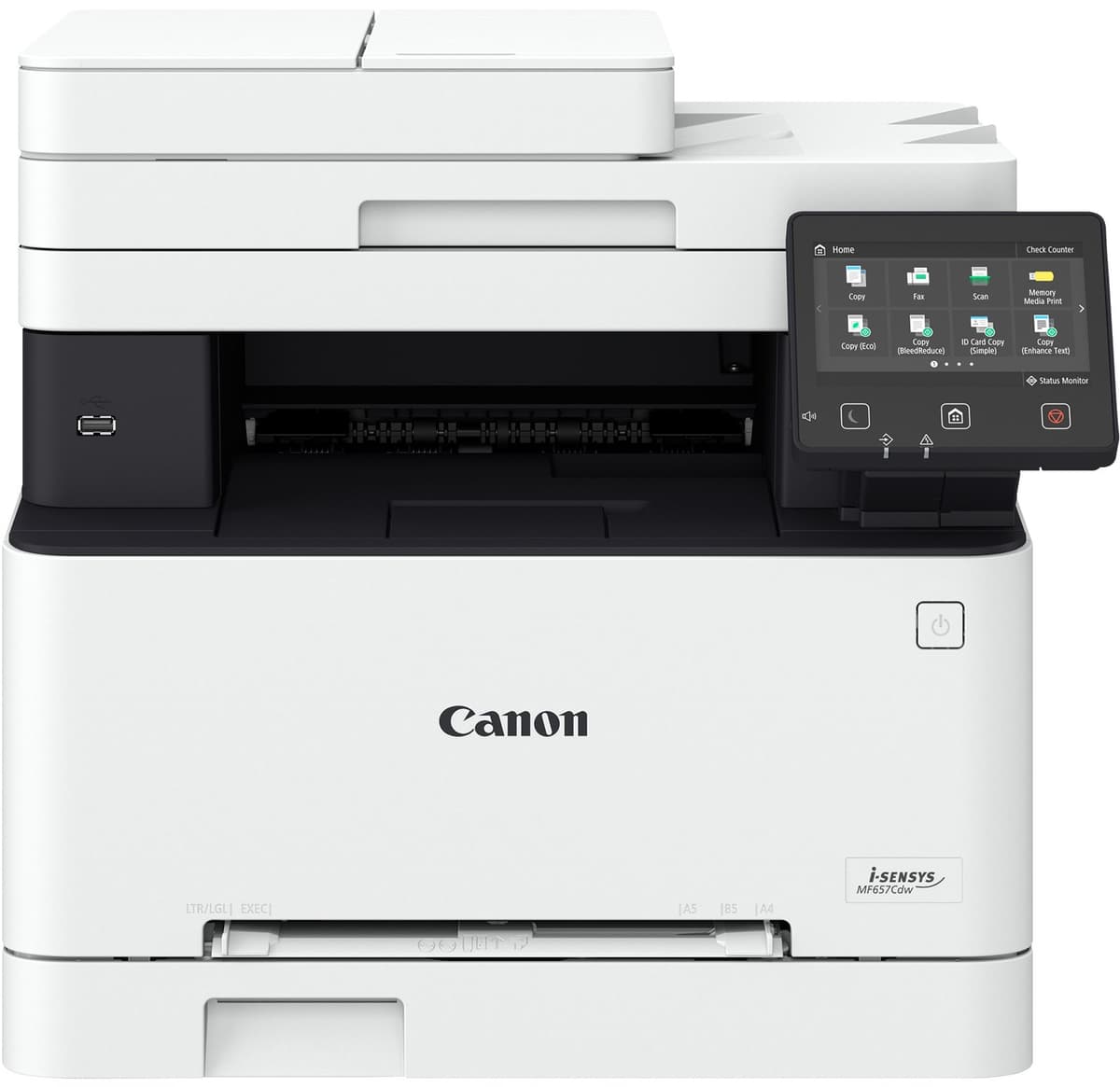 Принтер БФП Canon Color Laser i-SENSYS MF657Cdw А4 21стр/хв 1200x1200dpi DADF Duplex Wi-Fi Ethernet White (5158C014/5158C001)
