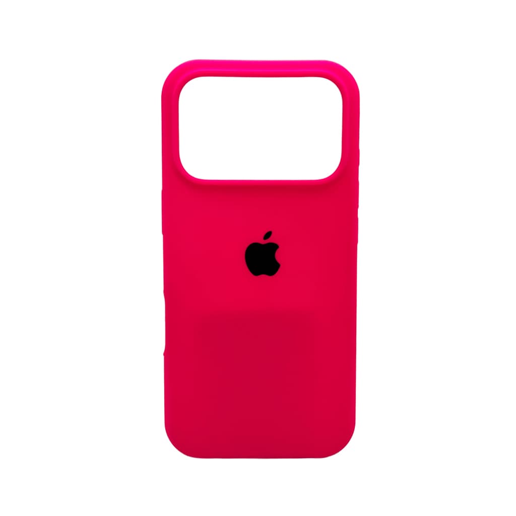 Захисний чохол-накладка Silicone Full Case AA Open Cam для Apple iPhone 17 Pro Shiny Pink (FullOpeAAi17P-23)