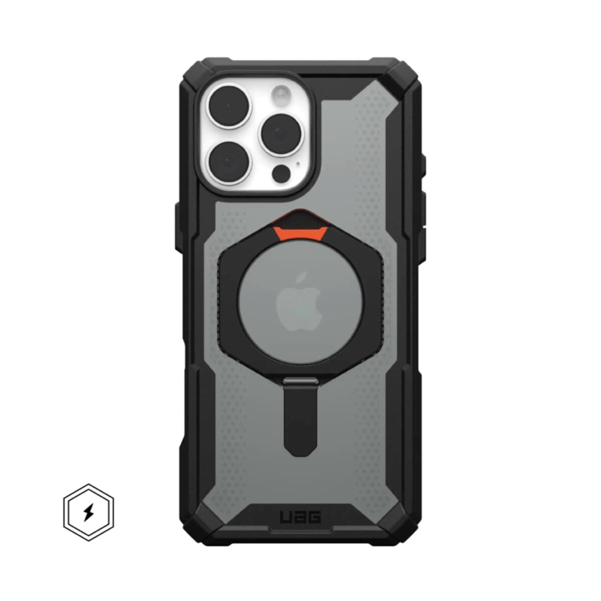 Захисний чохол-накладка UAG AAA Plazma Mag XTE для Apple iPhone 15 All Black (UAGPLZXTE15AllBlack)