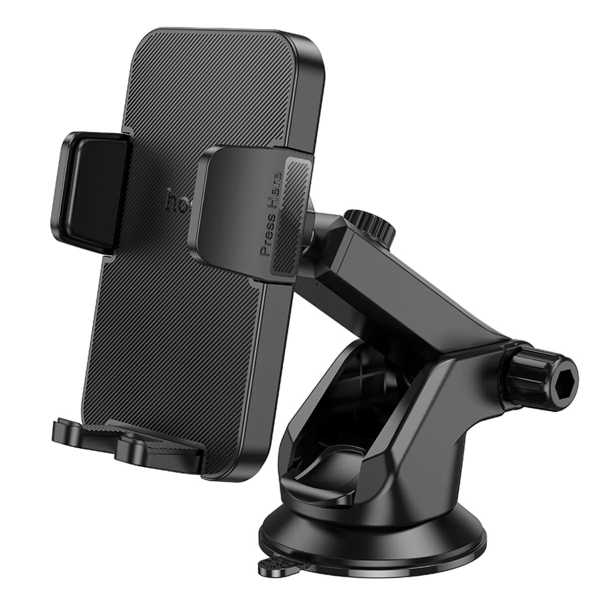 Автомобильный держатель автодержатель HOCO H37 Cheetah car holder center console Black
