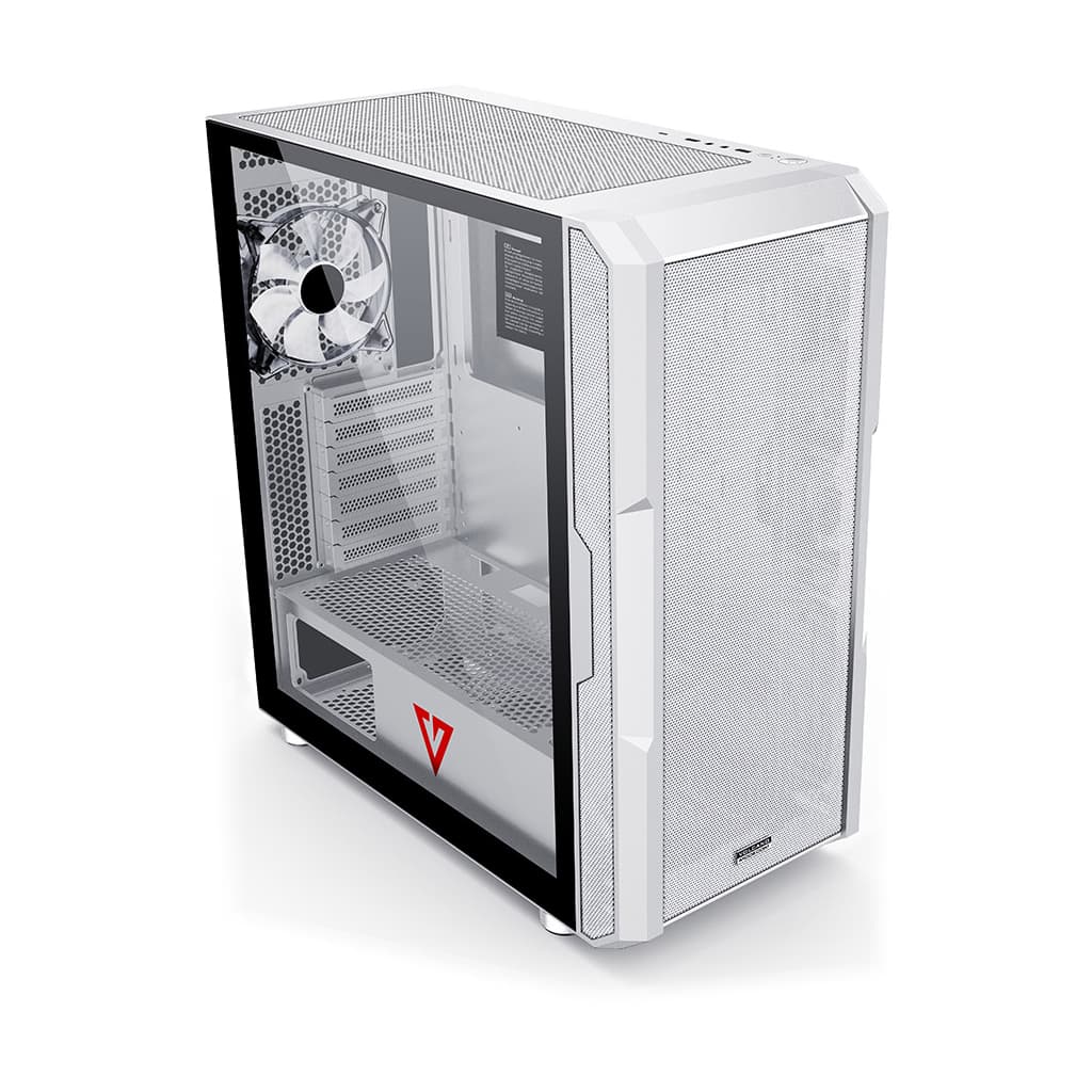Корпус для комп'ютера Modecom AMIRANI fans 4x120mm без БЖ ATX White (AT-AMIRANI-PD-20-000000-0)
