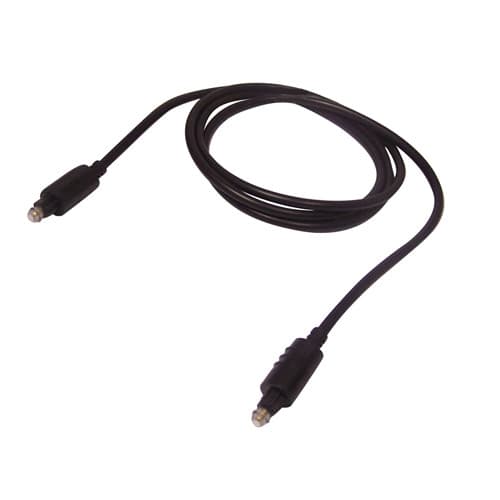 Оптический аудио кабель Toslink to Toslink 2м OD2.2 Black (313013)