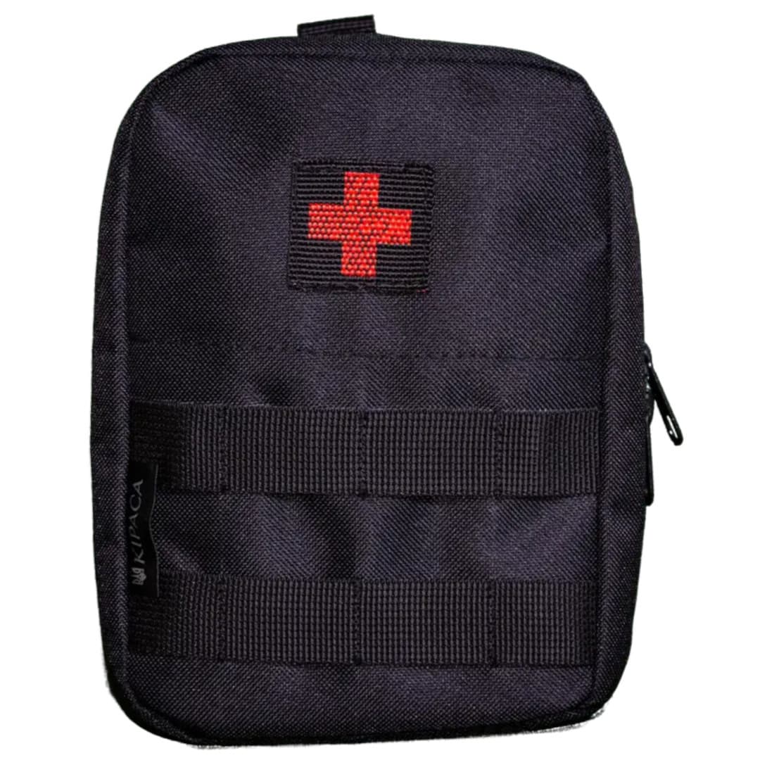 Тактична аптечка зі швидким скиданням Kirasa KI273 Cordura Black