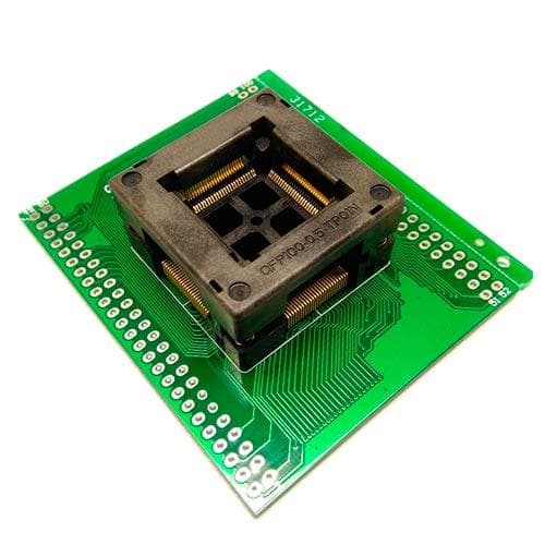 Переходник панелька для программаторов OTQ-100-0.5-09 TQFP100 LQFP100 QFP100 - DIP100 (312956)