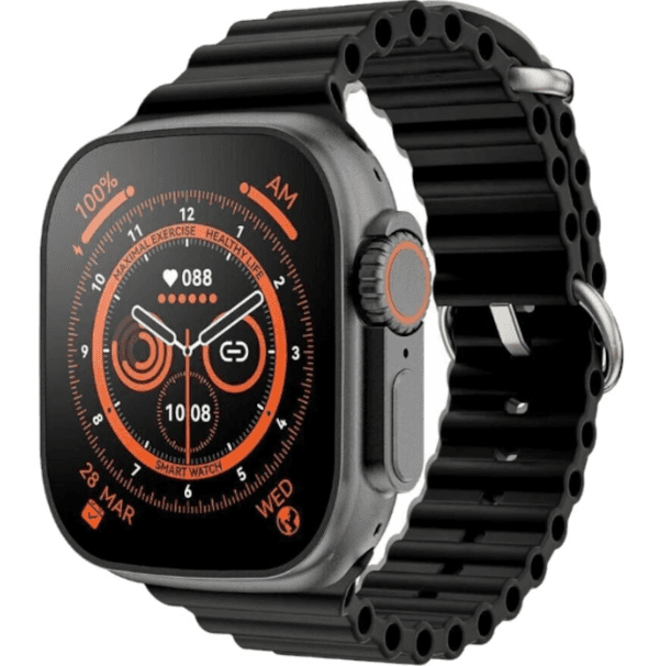 Смарт-годинник Borofone BD3 Ultra smart sports watch call version 1.96'' BT5.0 240mAh Black (BD3B)