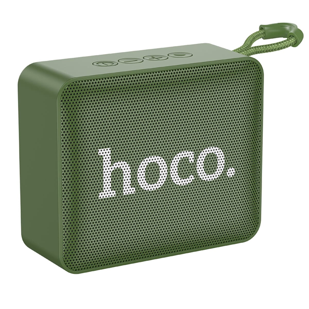 Бездротова портативна колонка HOCO BS51 Gold brick sports BT5.1 speaker 1200mAh Army Green