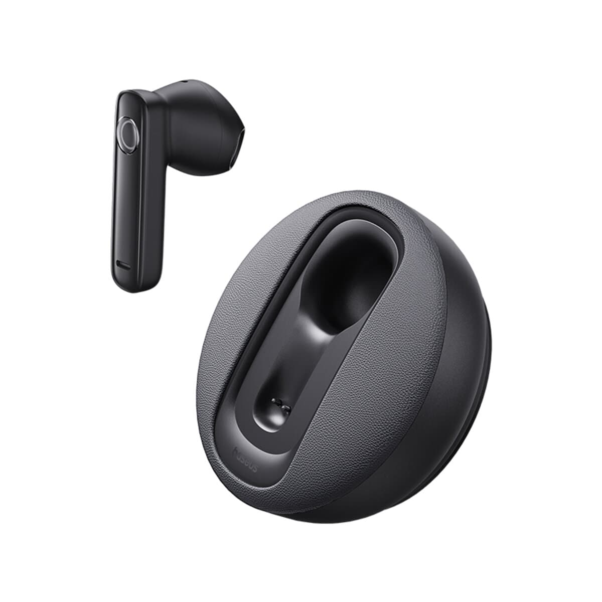 Бездротова Bluetooth гарнітура Baseus C-Mic CM10 Smart Unilateral Wireless Earphone for Car BT5.3 400mAh Black (A00054700111-00)