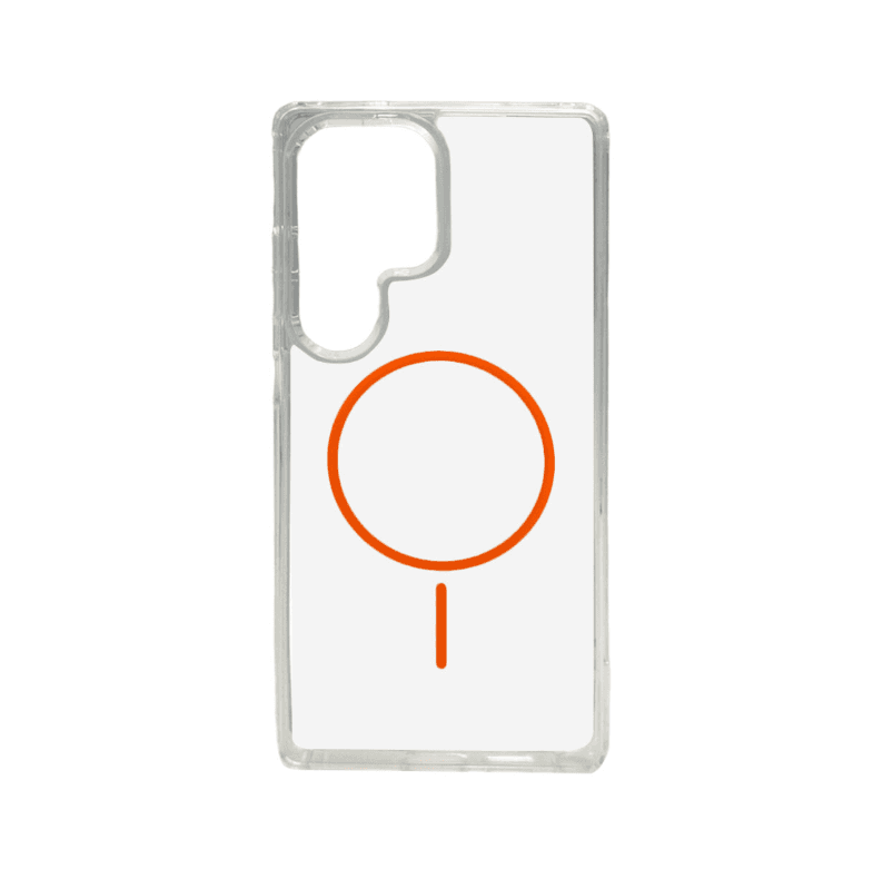 Захисний чохол-накладка Cosmic Acrylic Thin Magnetic для Samsung Galaxy S25 Ultra Orange (AcColMagiSS25PUOrange)