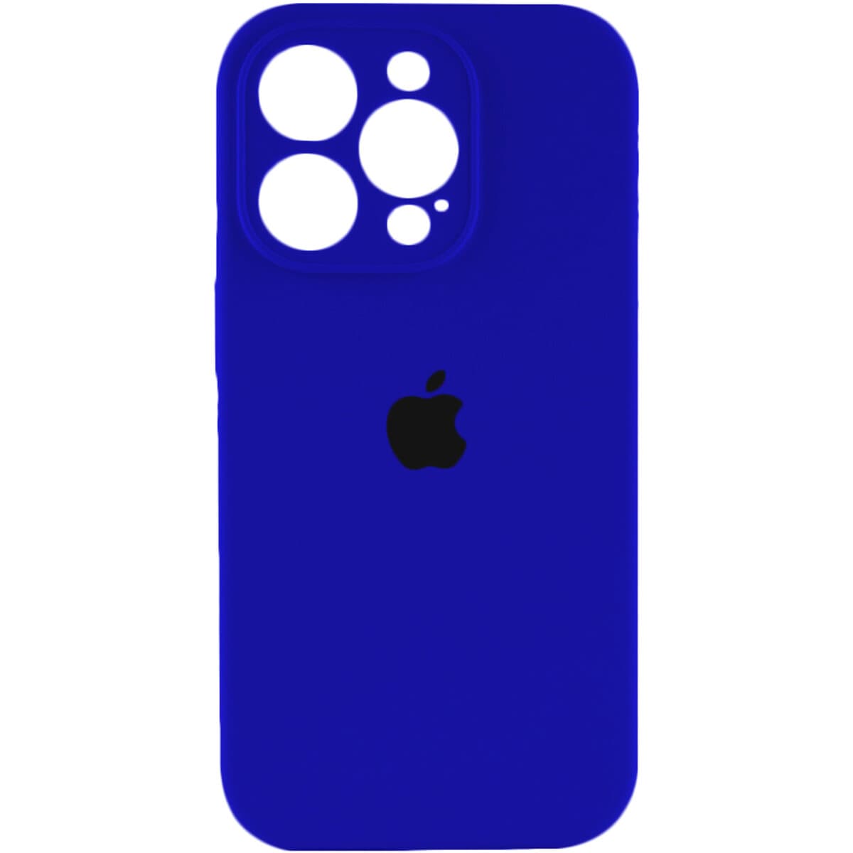Защитный чехол-накладка Silicone Full Case AA Camera Protect для Apple iPhone 14 Pro Max Shiny Blue (FullAAi14PM-45)