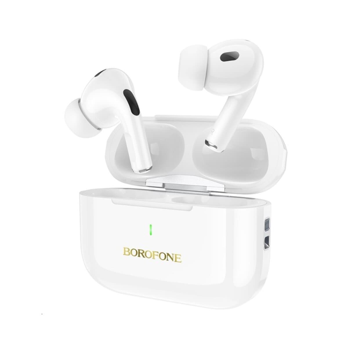 Беспроводные наушники BOROFONE BW59 Plus True Wireless ANC noise reduction BT5.3 headset White