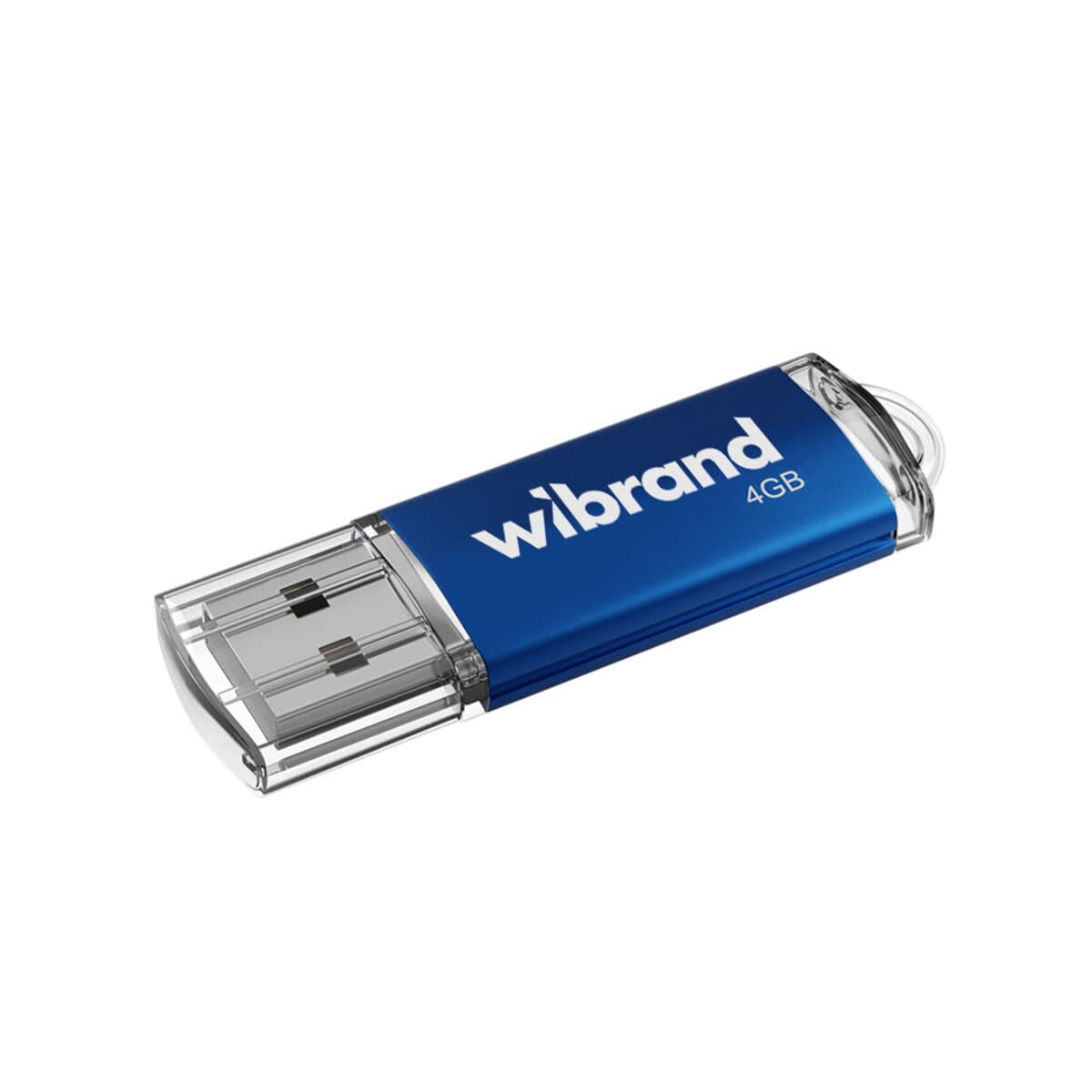 Флеш пам'ять флешка Wibrand Cougar 4Gb USB 2.0 Blue (WI2.0/CU4P1U)