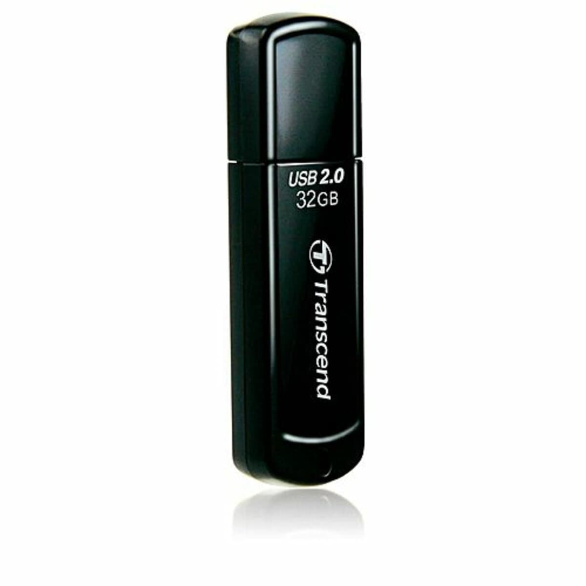 Флеш пам'ять флешка Transcend JetFlash 350 32Gb USB 2.0 Black (TS32GJF350)