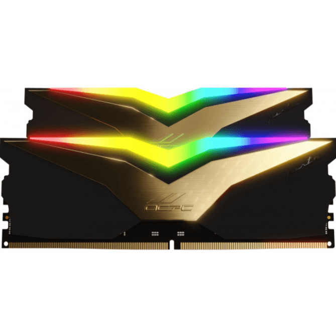 Оперативна пам'ять OCPC PISTA RGB C40 Black Label DDR5 32Gb 6400MHz 2x16Gb Retail Kit (MMPT2K32GD564C40BL)