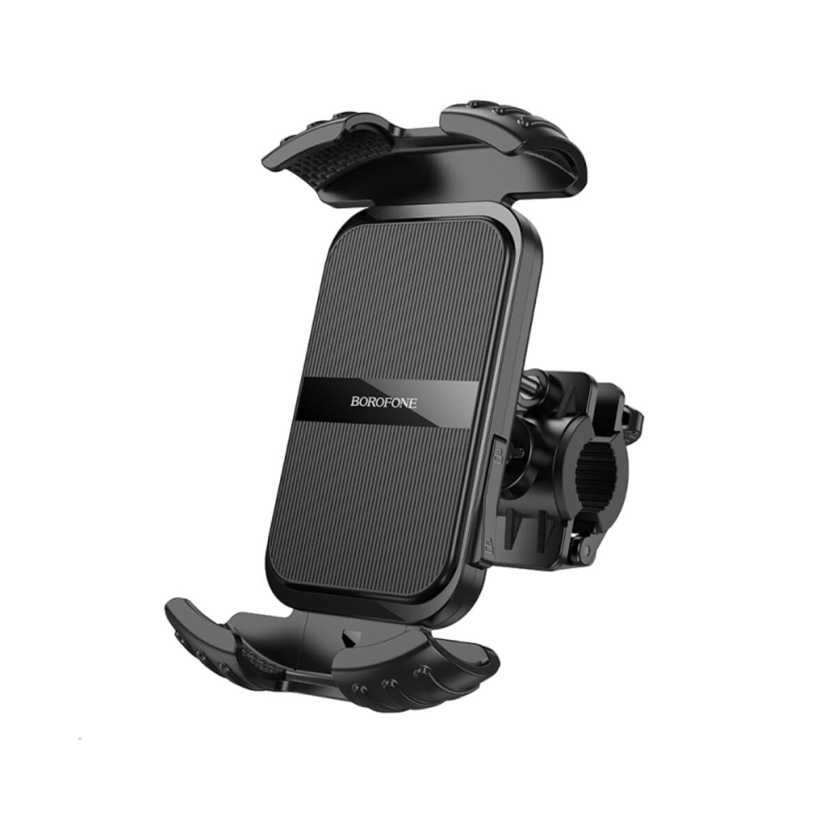 Тримач для телефону автотримач BOROFONE BH105 Crown bicycle motorcycle universal holder Black