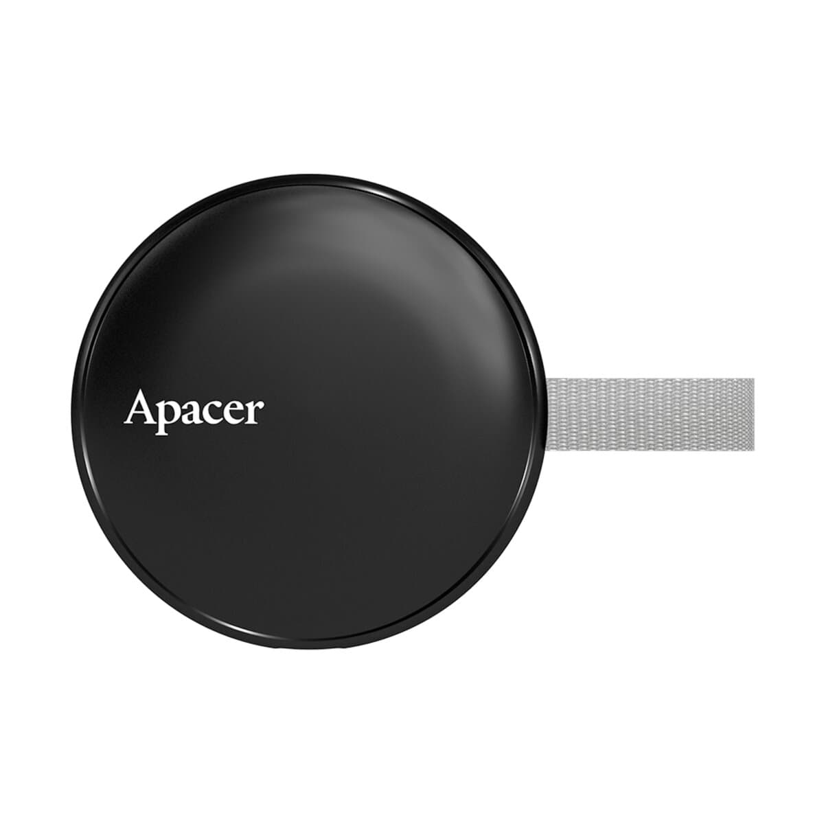 Зовнішній твердотільний накопичувач SSD Apacer AS725 1TB Magnetic Portable USB 3.2 Gen.2 Type-C MagSafe Black (AP1TBAS725B-1)