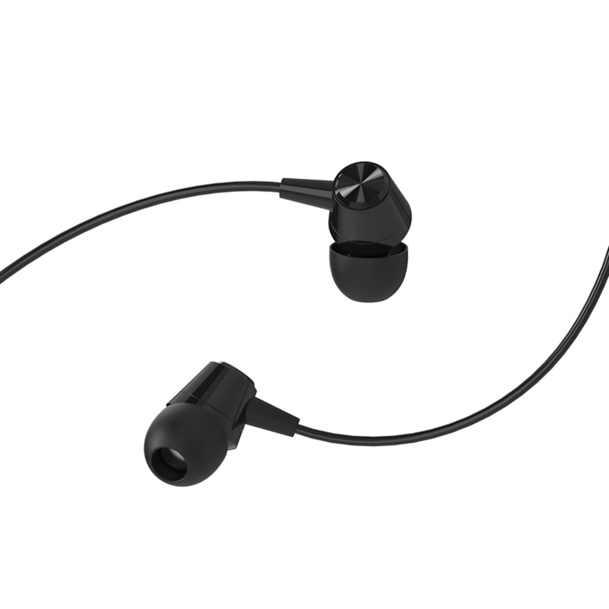 Дротові навушники BOROFONE BM20 DasMelody earphones with mic 3.5мм single button control 1.2м Black (BM20B)