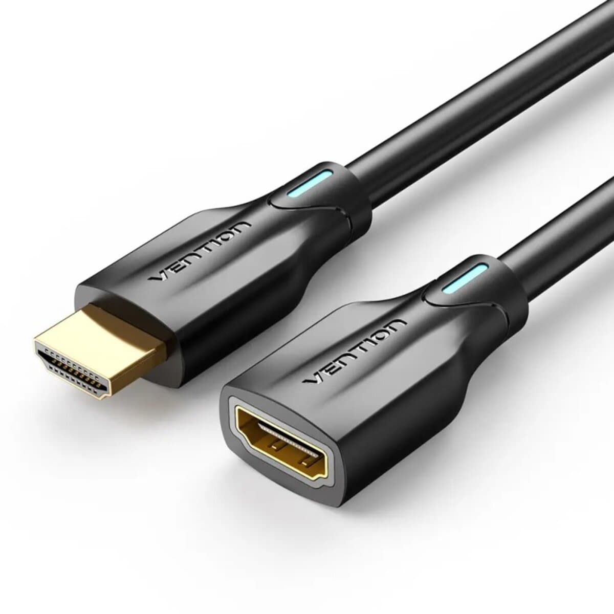 Кабель подовжувач Vention HDMI До HDMI Male Extension Cable 8K 1.5M Black (AHBBG)