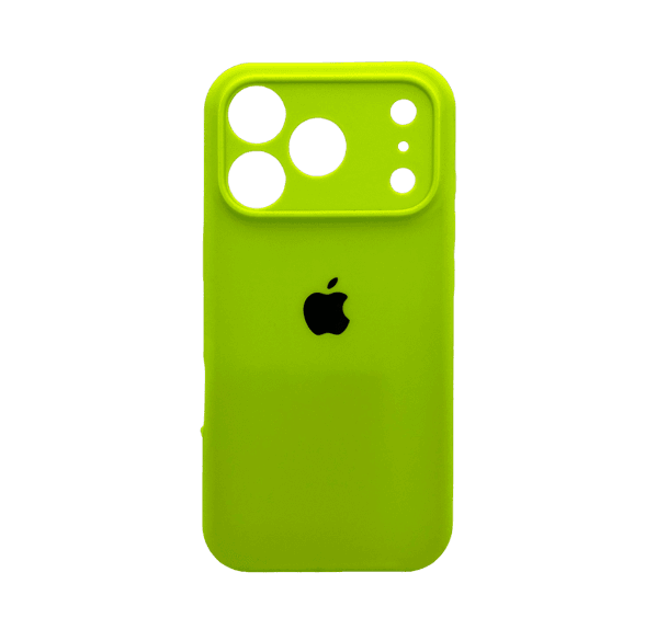 Захисний чохол-накладка Silicone Full Case AA Camera Protect для Apple iPhone 17 Pro Max Shiny Green (FullAAi17PM-24)