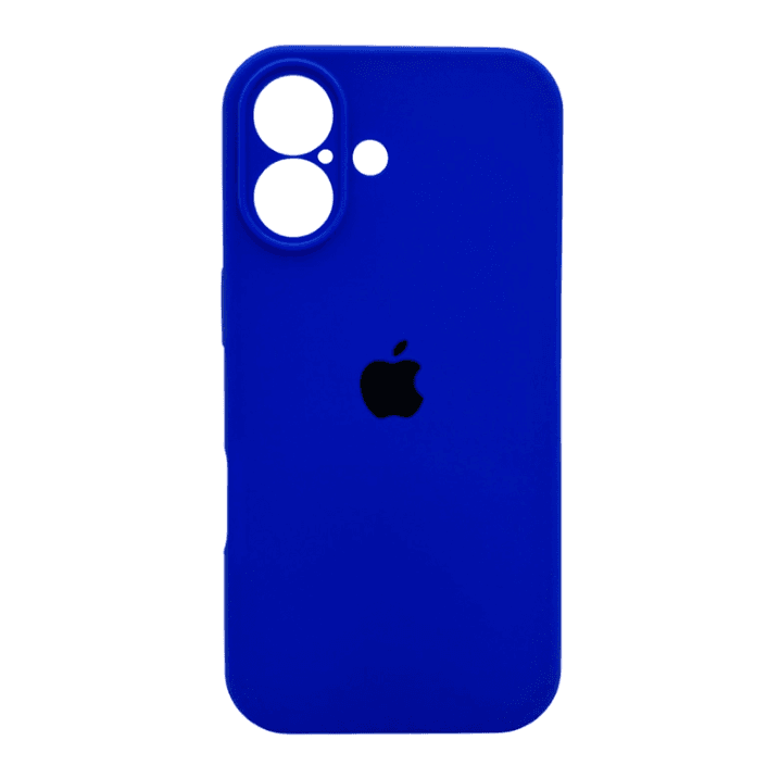 Захисний чохол-накладка Silicone Full Case AA Camera Protect для Apple iPhone 17 Shiny Blue (FullAAi17-45)