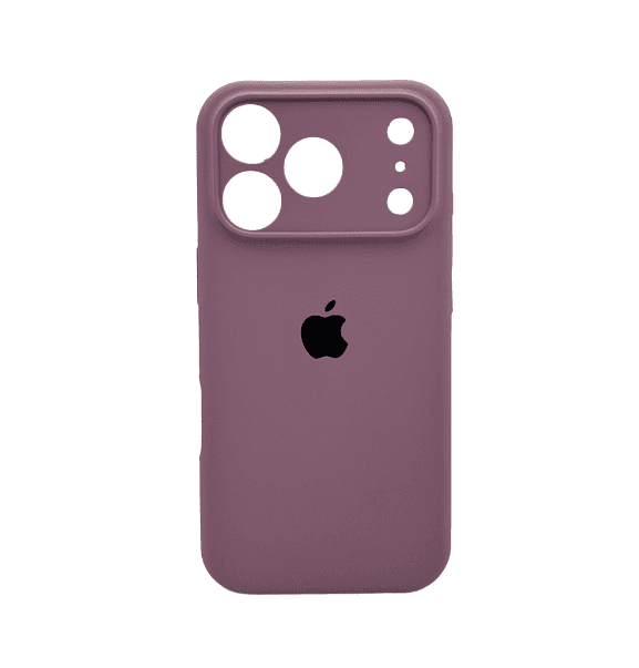 Захисний чохол-накладка Silicone Full Case AA Camera Protect для Apple iPhone 17 Pro Blackcurrant (FullAAi17P-36)