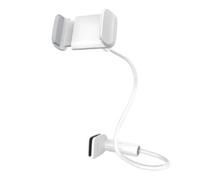 Тримач для телефону з кріпленням до столу BOROFONE BH23 Bright shell holder White (BH23)