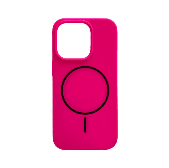 Защитный чехол-накладка Cosmic Silicone Case Magnetic для Apple iPhone 16 Pro Shiny Pink (SilMag16P-52)