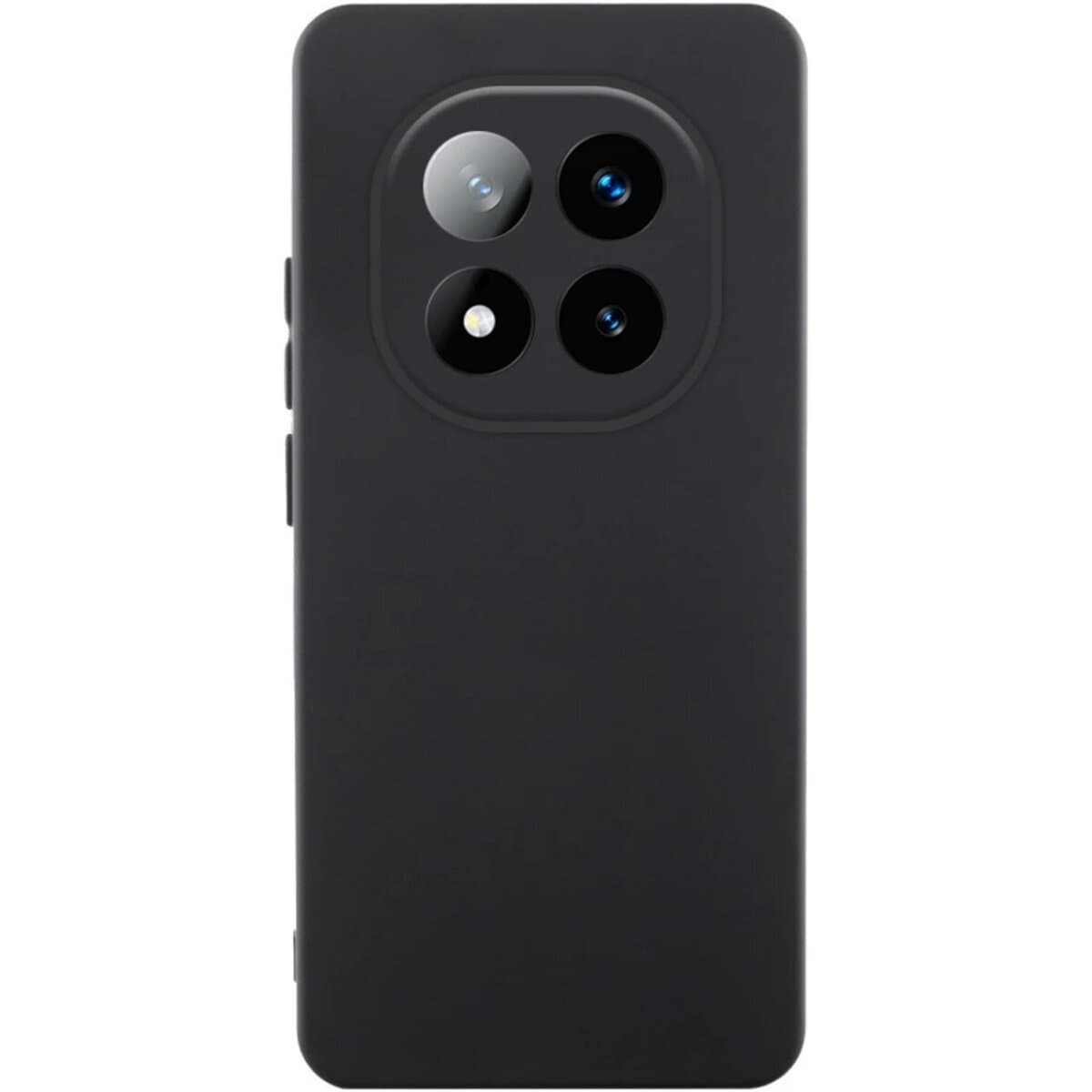 Захисний чохол-накладка Cosmic Silicone Case AA для Xiaomi Redmi Note 14 Pro 5G Black (CosSilXiNo145GPBlack)