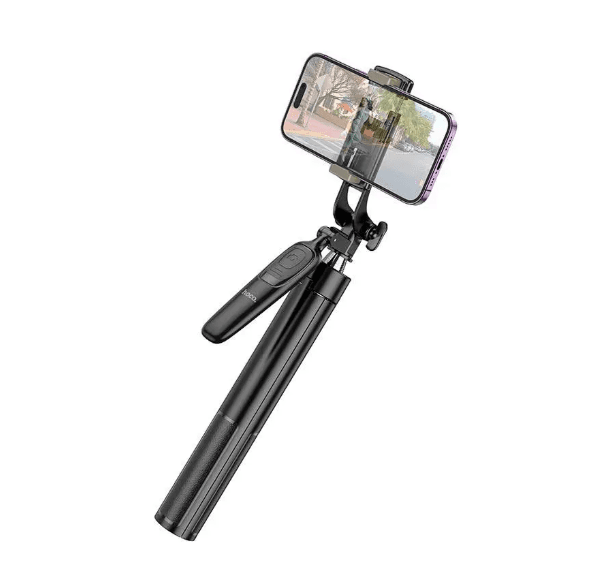 Селфи-палка монопод трипод HOCO K19 Soul live broadcast holder Black