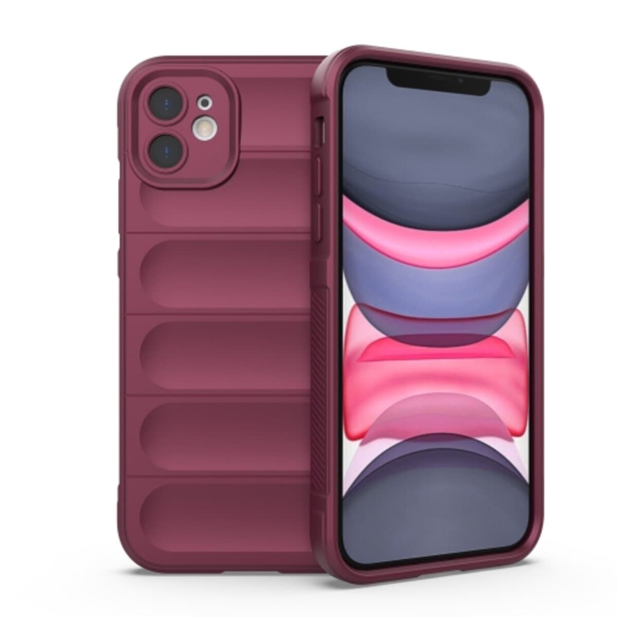Защитный чехол-накладка Cosmic Magic Shield для iPhone 12 Plum (MagicShiP12Plum)