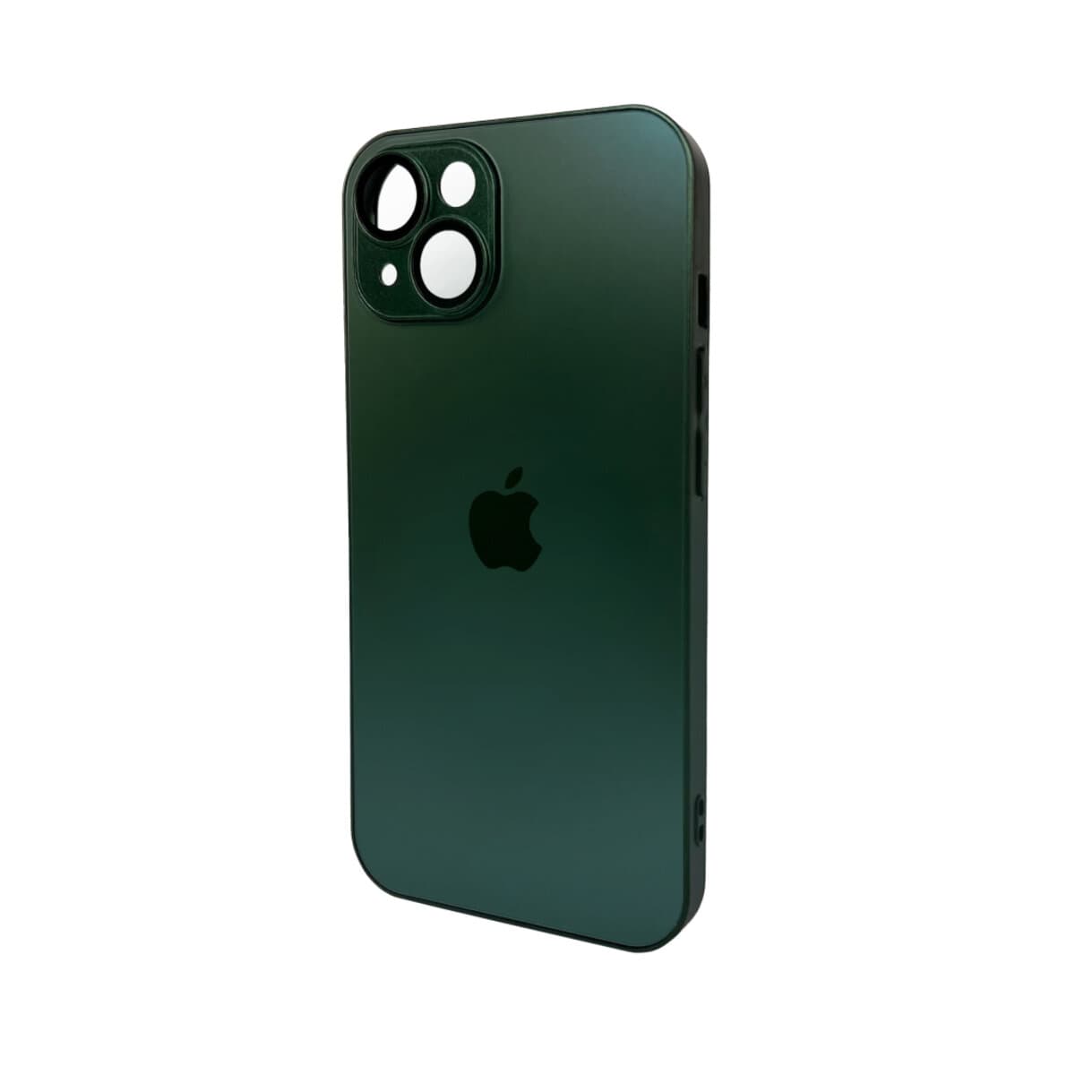 Защитный чехол-накладка AG Glass Matt Frame Color Logo для Apple iPhone 14 Cangling Green (AGMattFrameiP14Green)