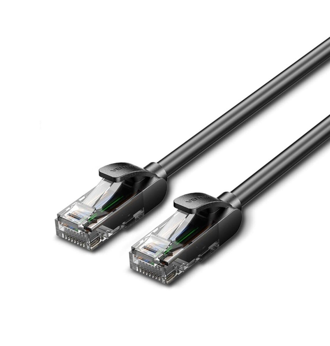 Патч-корд Vention RJ-45 Cat5e UTP Ethernet Patch Cable 2m Black (IABBH)