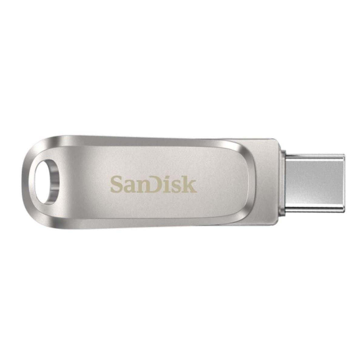 Флеш память флешка SanDisk Ultra Dual Luxe Type-C 512Gb USB 3.1 150 Mb/s Silver (SDDDC4-512G-G46)