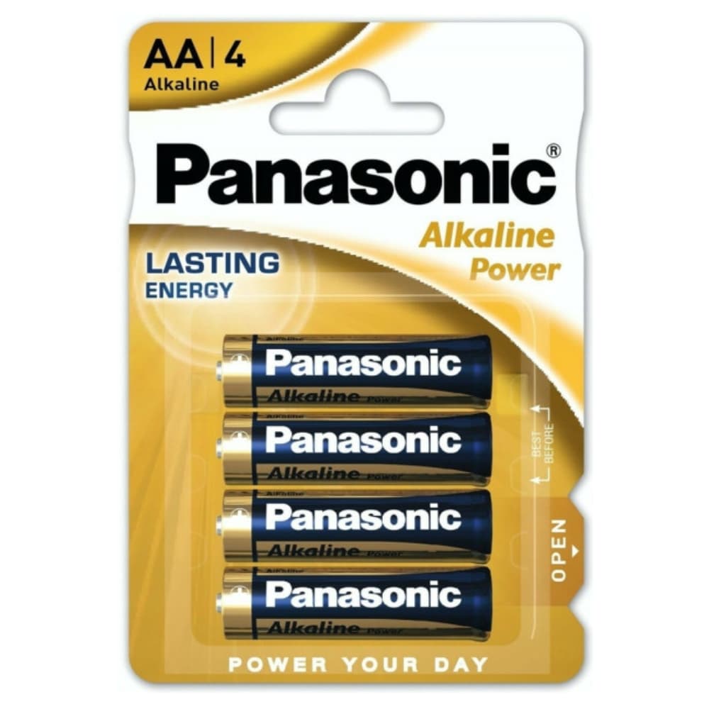 Батарейка Panasonic LR06/AA Alkaline 1.5V 4шт